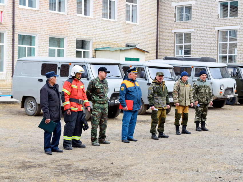 В Агинском районе прошло командно – штабное учение